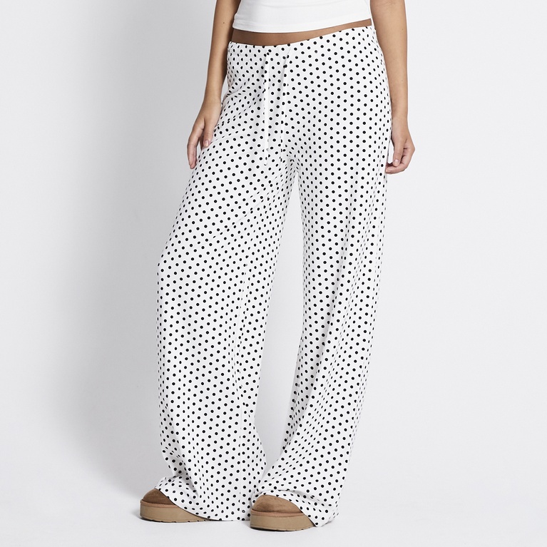 Loose soft pants "Holly Printed"